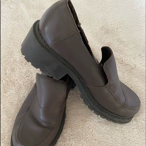 Leather Healed Loafer